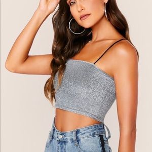 Sparkly Crop Top